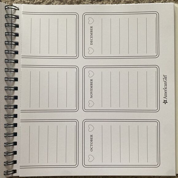 American Girl Rebecca Color & Craft Book New Make Fancy Boxes Star Garland - Picture 9 of 12